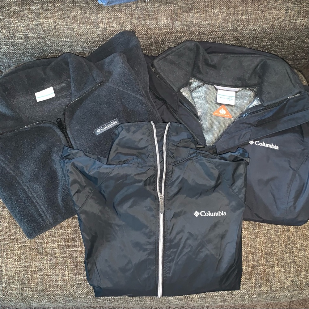 Black Columbia Outerwear Bundle